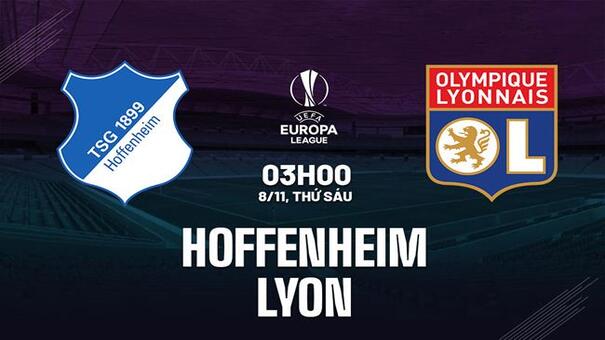 Nhận định Hoffenheim vs Lyon (3h00 ngày 8/11): Chờ một trận cầu sôi nổi. Hãy đến FIVE88 thể thao trực tuyến.